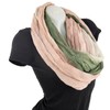 Gloop Women's Scarf Light Loop Scarf Tube Scarf with Colour