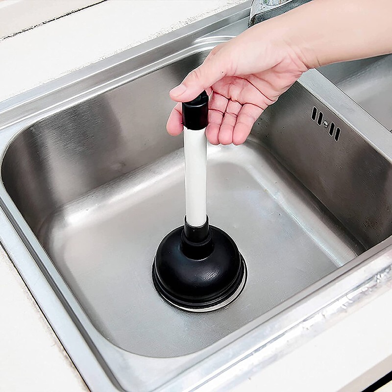 Sink Plunger for Unblocking Light Weight and Powerful Sink Drain
