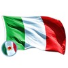 GUSTO - Pack of 2 Italian Flags | 90 x