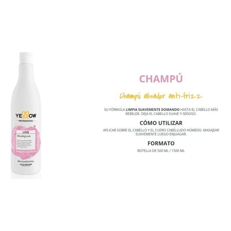 Yellow Liss Shampoo 500 Ml