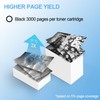 KCMYTONER TN760 Toner Cartridge Replacement for Brother TN-760 TN-730 TN730