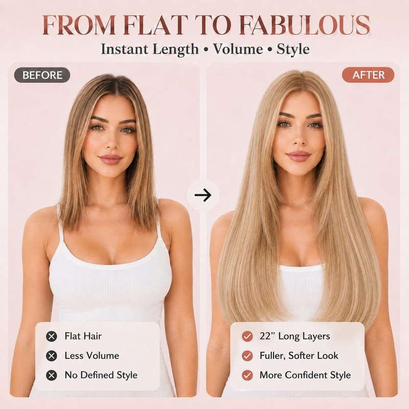 Blond Lace Front Wigs for Women 22Inch Synthetic Pre Plucked