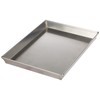Ballarini 7044.30 Rectangular Tin, Flared Corners with Crude Aluminium Edge,