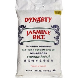 Dynasty (Jasmine Rice, 20 lb, Pack Of 2)