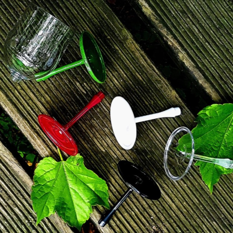 inthome Unbreakable Wine Glass - Foldable, Portable, Detachable, Collapsible, Outdoor,