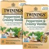 Twinings Peppermint & Creamy Vanilla Tea - A Crisp, Balanced