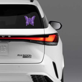 DF Decals Lupus Awareness Butterfly Car Decal/Sticker 5x5Inches for Vehicles, Walls, Laptops, Trucks, Windows, and Bumpers