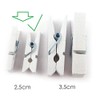 Sepkina 100 Small Cute Mini Decorative Pegs, Clips, Decorative Pegs,