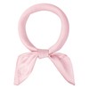 Allegra K Scarf, Plain, Square, Neckerchief, 27.6 inches (70 cm),