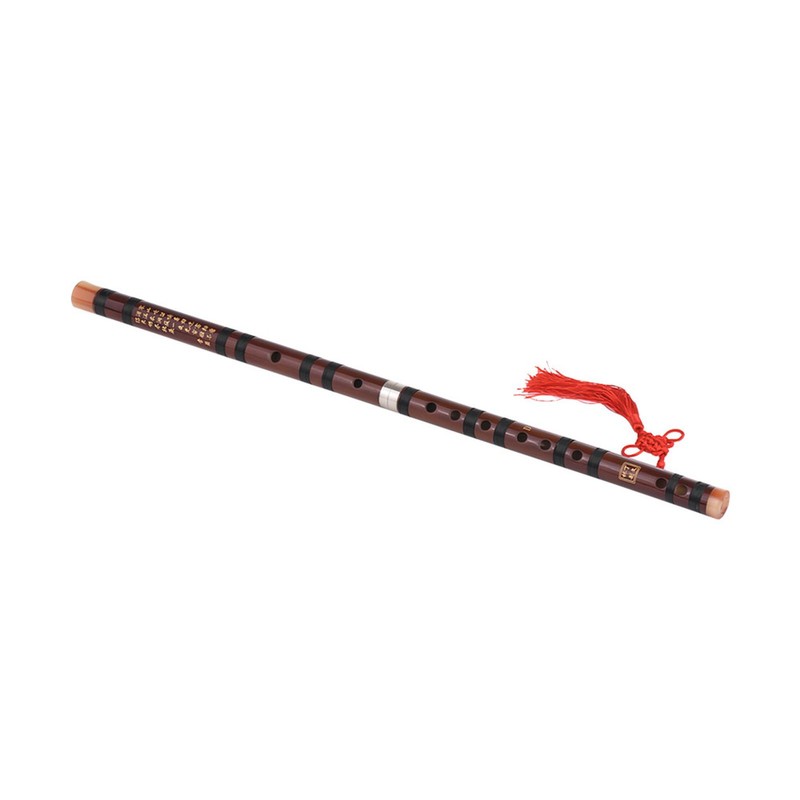 D Key Chinese Traditional Instrument Dizi Bitter Bamboo Flute with