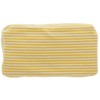 Sun-Star Stationery Pen Case NEMUMI Pillow Pen Case Border Yellow