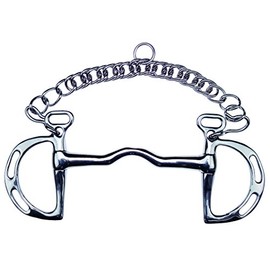 Feeling Unisex's 606642 Unjointed Kimberwick Bit, Multi-Coloured, 145 mm