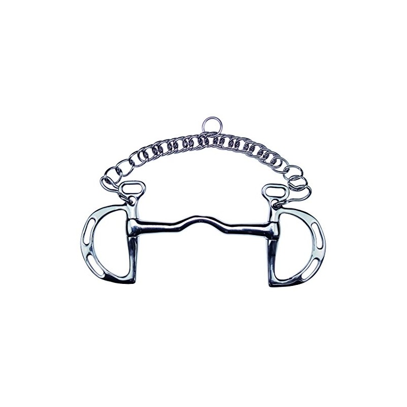 Feeling Unisex's 606642 Unjointed Kimberwick Bit, Multi-Coloured, 145 mm