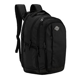 Dickies Laptop Backpack, Water Resistant College Computer Bag for School, Fits 15.6 Inch Notebook (Black)