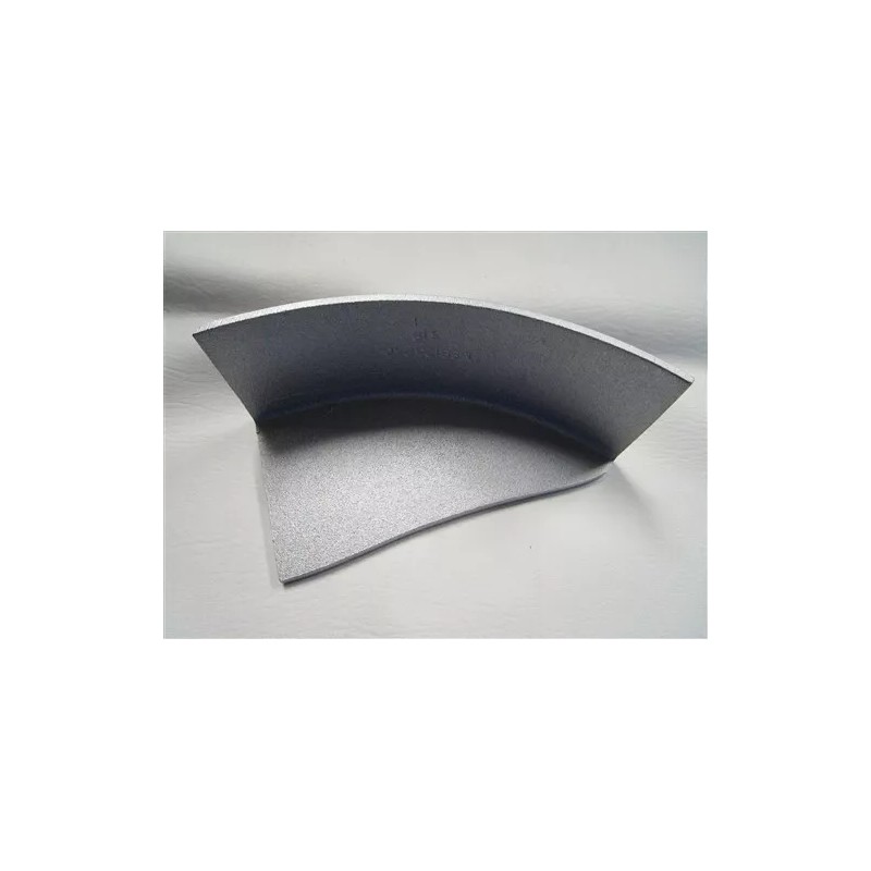 AVALON PONTOON STARBOARD CORNER CAP MSS125240 BRUSHED ALUMINUM 7 3/16"