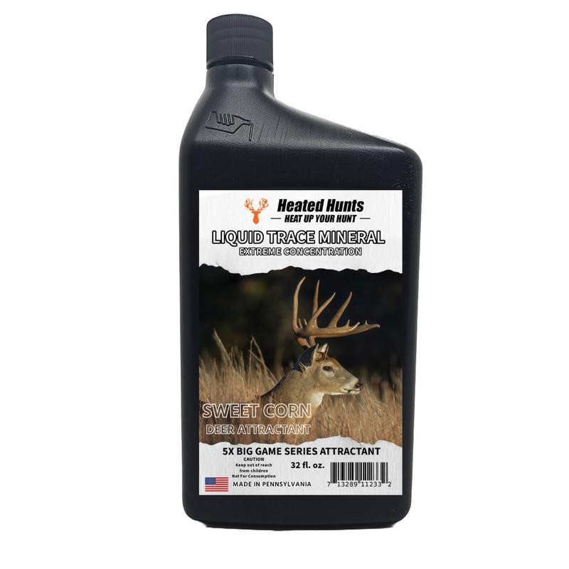 Heated Hunts Liquid Trace Mineral Concentrate for Whitetail Deer, 32oz