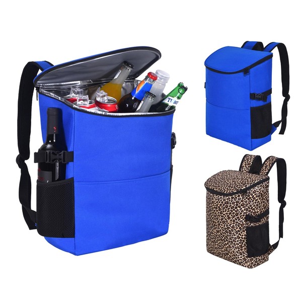 Insulated Leak Proof Cooler Backpack - Lightweight Foldable Cooler Bag