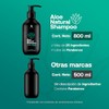 Shampoo Natural de 800 ml. Sin Sulfatos Ni Parabenos con