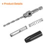 HARFINGTON Self Centering Drill Bit Set 7/64", 1/4" Hex Shank