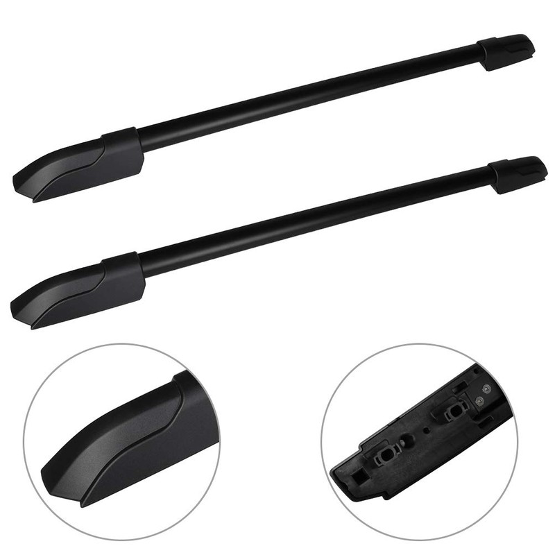 cciyu Roof Rack Side Rails for Honda Pilot 2009-2015 Rooftop