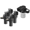 A-Premium 5-PC Engine Camshaft Crankshaft Position Sensor Compatible with Subaru