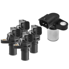 A-Premium 5-PC Engine Camshaft Crankshaft Position Sensor Compatible with Subaru Outback 2005-2009, Forester 2004-2013, Impreza 2004-2012, Legacy 2005-2009, Baja 2004-2006 & Saab 9-2X 2006, 2.0L 2.5L