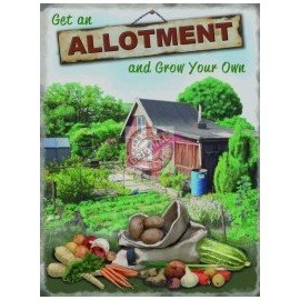 Metal Sign - Allotment Plaque métal - Metal Sign - XXX15740 - S