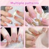 3 Pcs Nail Art Brushes Liner Tools for DIY Nail