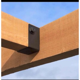 Simpson Strong-Tie Lot Of 2 Simpson Strong-Tie ZMAX APHH46 4x6 Concealed Flange Heavy Joist Hanger