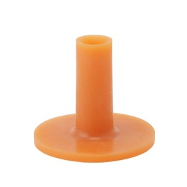 Tabata Golf Tee for Practice Mats, Rubber Tee, Permanent Tee, orange