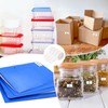 4 Rolls Label Tape Suitable for Label Printers Waterproof Label