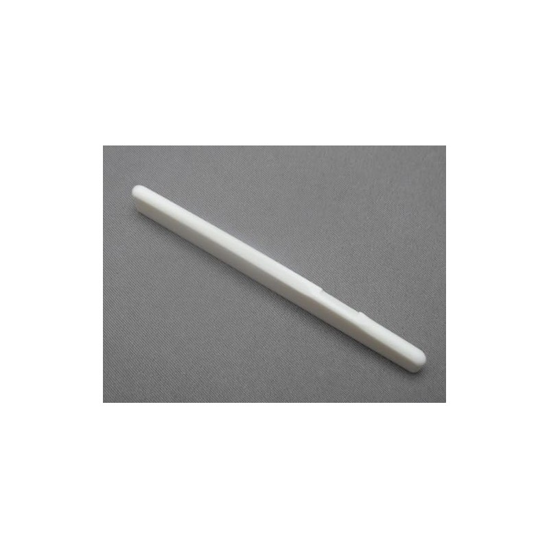 YAMAHA純正品と同サイズの牛骨サドル(非純正) 厚み3.0x幅75×高さ9.7ミリ 漂白タイプ