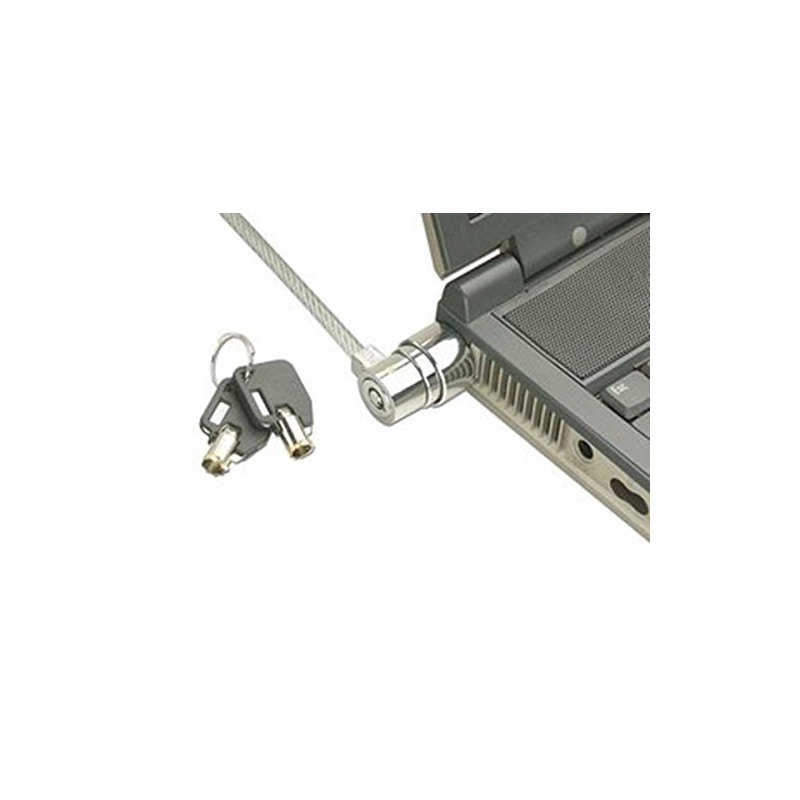LINDY Notebook Security Cable Barrel Key Lock