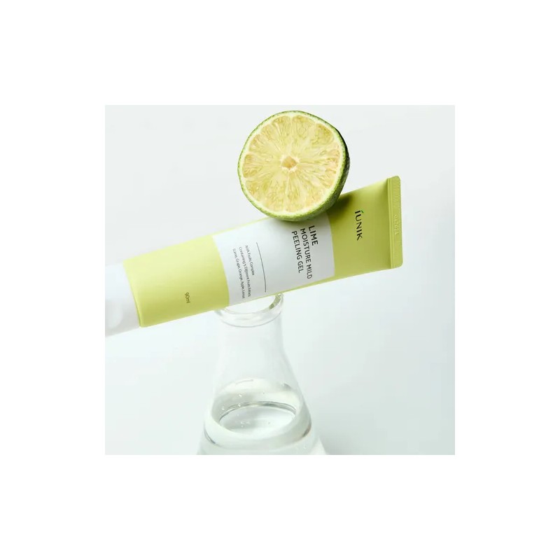 Gel Exfoliante IUNIK Facial Coreano de Lima con AHA para