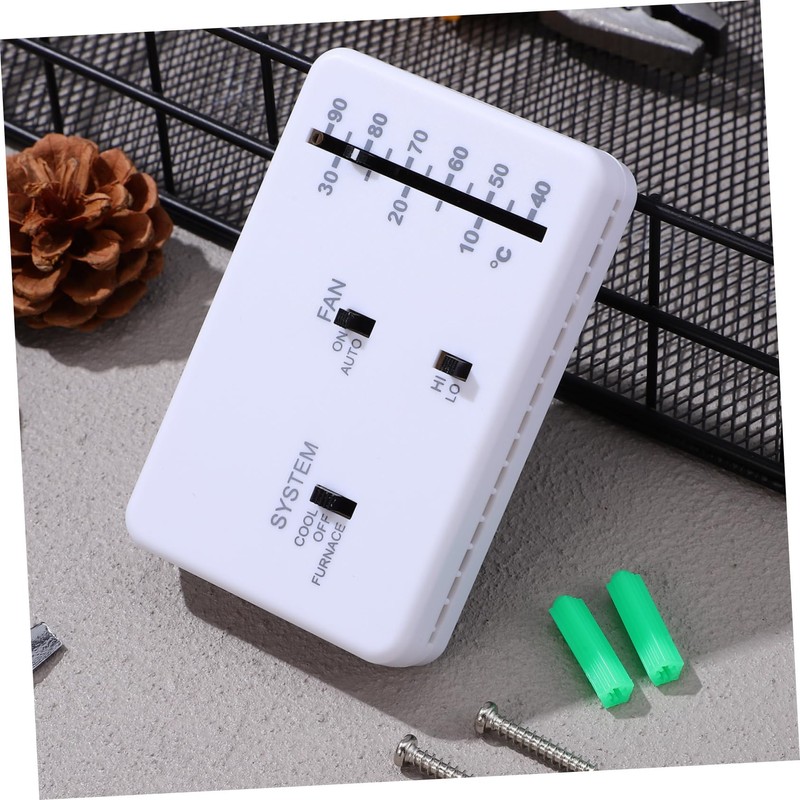 GLEAVI 1 Set Rv Wall Thermostat Replacement Durable Material Accurate