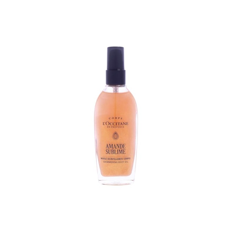 Almond Sublime Shimmering Body Oil by LOccitane for Unisex -