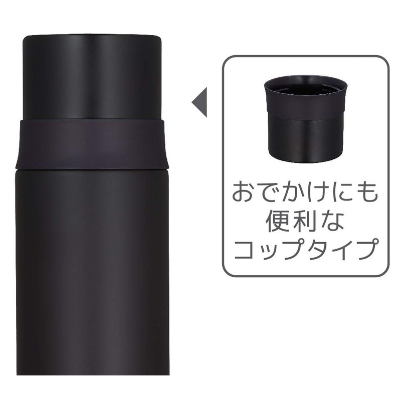 Thermos FFM-351 MTBK Stainless Steel Water Bottle, Slim, 11.8 Fl