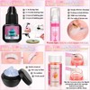 Lashes Kit for Eyelash Extension Beginners 470PCS Professional Lash Mannequin
