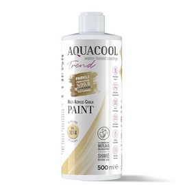 Aquacool Trend MAC paint - Furniture, cabinets, tiles, countertops No primer or varnish needed 16.9 Fl Oz (RAL 1014 Ivory)