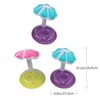 LABRIMP 3 Pack PVC Floating Drink Coasters Inflatable Coasters for