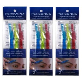 Personna Eyebrow Shaper For Men And Women - 3 Ea (Pack of 3) bundle