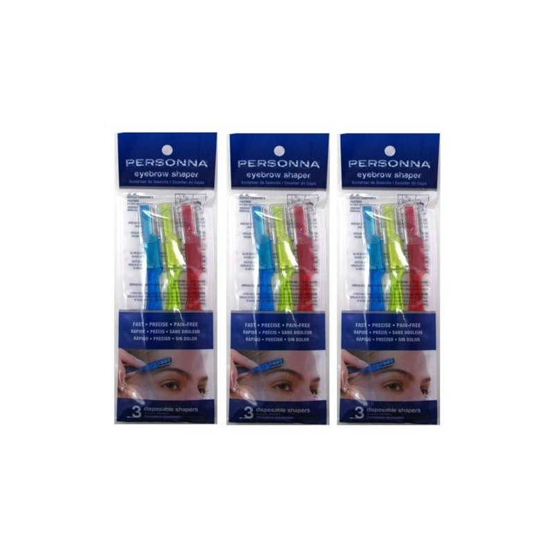 Personna Eyebrow Shaper For Men And Women - 3 Ea