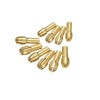 Unbranded 10Pcs Brass mETAL Quick Change Nut Kit Tools Part