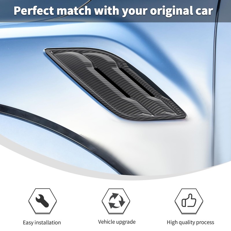 Linskip Fender Side Emblem Trim Compatible with Ford F150 Raptor