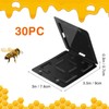 30 Pcs Black Plastic Beehive Beekeeping Tools Reusable Beetle Collecting