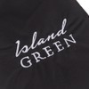 Island Green Mens Fleece Lined Durable Golf Mitts Gloves, Black,