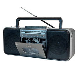 Portable Cassette Tape Player Recorder,AM/FM/SW Radio with Bluetooth,USB/SD, Big 10W Speaker,Record to Cassette/U Disk/SD Card via Mic, MP3 Converter, Earphone Jack,AC/DC Powered