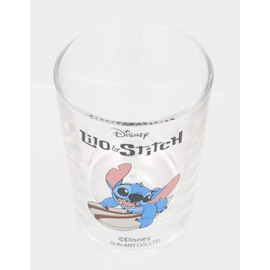 Sun Art Disney "Lilo & Stitch" Stitch (Surfing) Glass Mini 1.7 fl oz (50 ml) Clear SAN2957-2
