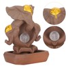 Incense Burner Backflow Waterfall Incense Holder Home Decorations with LED