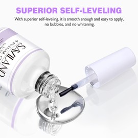 SAVILAND 30ML Gel X Nail Glue U V Light: 2 Pcs Gel Nail Glue and U V Nail Lamp for Nails, Gel X Nail Kit with Lmap Fast Curing Nail Glue for Gel X Extension DIY Home Nail Art